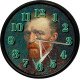Van Gogh Otoportre Desenli Cam Duvar Saati 28 cm – Sessiz Mekanizma, Modern Dekor Van Gogh Otoportre Desenli Cam Duvar Saati 28 cm – Sessiz Mekanizma, Modern Dekor