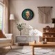 Van Gogh Otoportre Desenli Cam Duvar Saati 28 cm – Sessiz Mekanizma, Modern Dekor Van Gogh Otoportre Desenli Cam Duvar Saati 28 cm – Sessiz Mekanizma, Modern Dekor