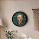 Van Gogh Otoportre Desenli Cam Duvar Saati 28 cm – Sessiz Mekanizma, Modern Dekor Van Gogh Otoportre Desenli Cam Duvar Saati 28 cm – Sessiz Mekanizma, Modern Dekor