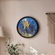 Van Gogh Dr. Gachet Portre Temalı Cam Duvar Saati 28 cm – Sessiz Mekanizma, Modern Dekor Van Gogh Dr. Gachet Portre Temalı Cam Duvar Saati 28 cm – Sessiz Mekanizma, Modern Dekor