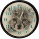 Yavru Kedi Tasarımlı Dekoratif Duvar Saati Yavru Kedi tasarımlı dekoratif duvar saati 28 cm sessiz mekanizma