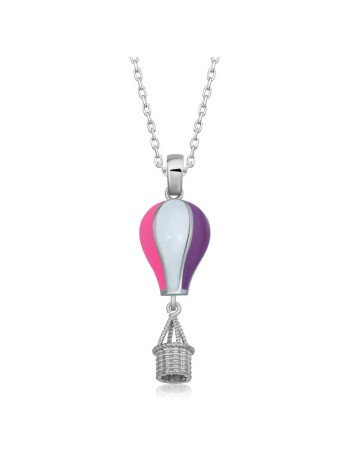Gümüş Kapadokya Balon Kadın Kolye CSR2184483