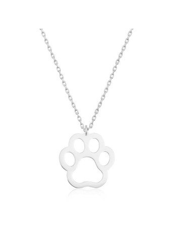 Gümüş Köpek Patisi Kadın Kolye CSR2183466