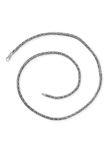 Gümüş Kral Zincir - 2.50 mm Yuvarlak CSR2181387