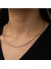 Gümüş Omega Choker Zincir CSR2182980