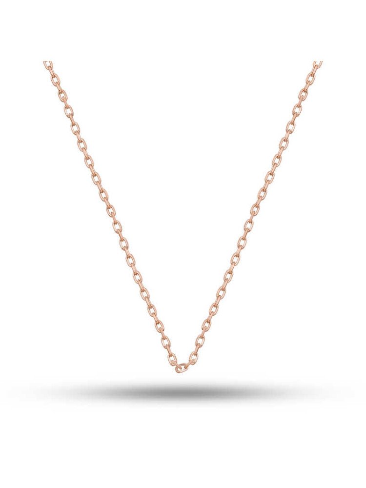 Gümüş Rose 0.30 Mikron 45 Cm Forse Kadın Zincir CSR2184833