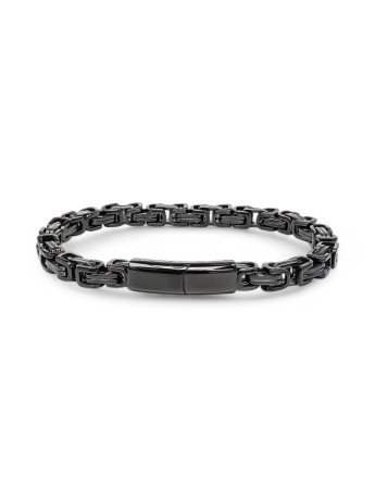 Siyah Kral Zincir Bileklik 6Mm CSR1180279