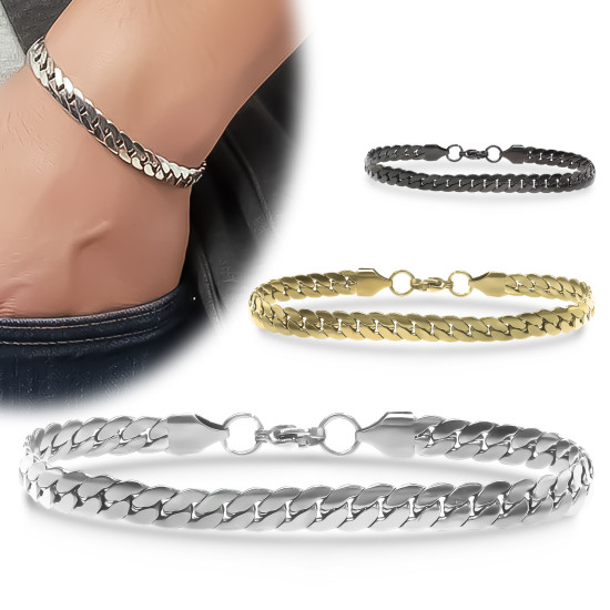 Balık Sırtı Mariner Zincir Çelik Erkek Bileklik Balık Sırtı Mariner Zincir Çelik Erkek Bileklik