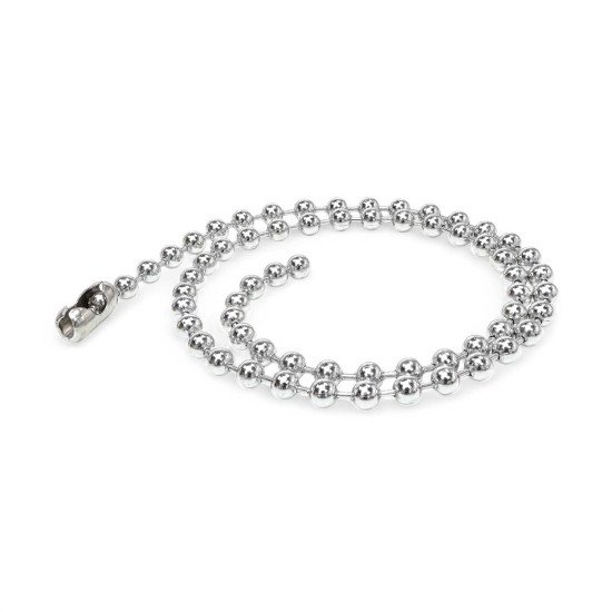 Damla çelik zincir erkek kolye 6 mm, maskülen tasarım