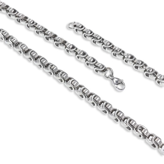 Erkek Çelik Zincir Kolye 5mm