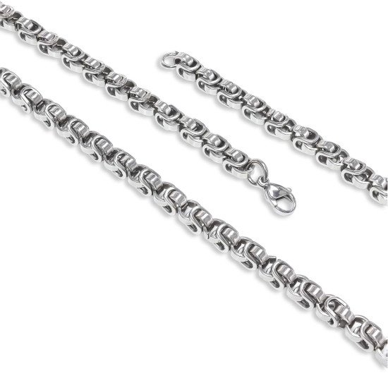 Erkek Çelik Zincir Kolye 5mm