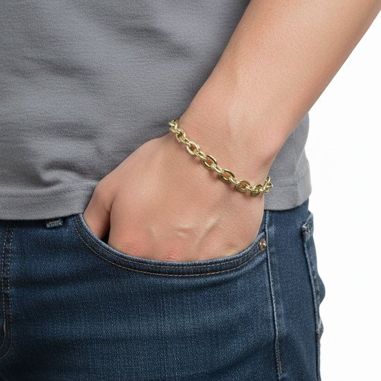 Mariner Zincir Çelik Erkek Bileklik