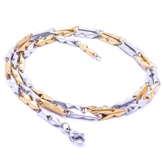 Paslanmaz erkek çelik kolye