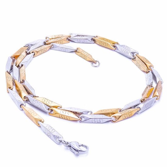 Paslanmaz erkek çelik kolye