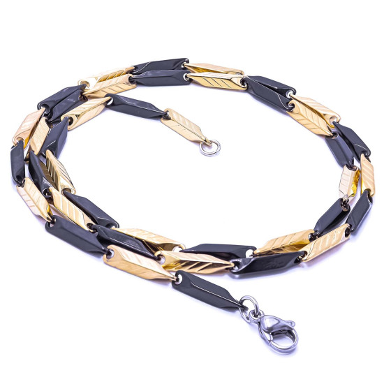 Paslanmaz erkek çelik kolye