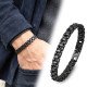 Premium Siyah Full Çelik Erkek Bileklik - Casera's Premium siyah full çelik erkek bileklik