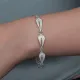Gümüş İnce Sanat Telkari Kadın Bileklik Gümüş İnce Sanat Telkari Kadın Bileklik