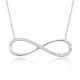 Gümüş Sonsuzluk Bayan Kolye Gümüş Sonsuzluk Bayan Kolye