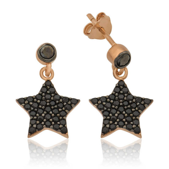 Gümüş Yıldız Küpe Gümüş Yıldız Küpe