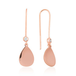 Gümüş Sallantılı Damla Küpe Gümüş Sallantılı Damla Küpe