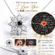Gümüş 100 Dilde Seni Seviyorum Lotus Kadın Kolye Gümüş 100 Dilde Seni Seviyorum Lotus Kadın Kolye