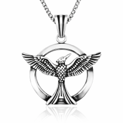 Gümüş Alaycı Kuş Kolye