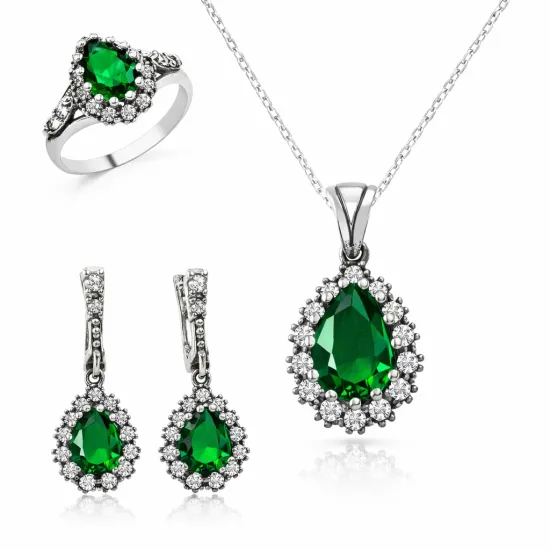 Gümüş Hürrem Sultan Bayan Set