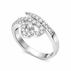 Gümüş Kalpli Bayan Yüzük