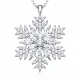 Gümüş Kar Tanesi Kolye Gümüş Kar Tanesi Kolye