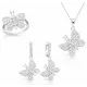 Gümüş Kelebek Bayan Set