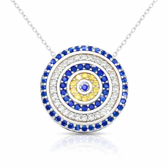 ​Gümüş Nazar Kadın Kolye