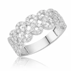 Gümüş Sonsuzluk Bayan Yüzük