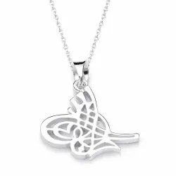 Gümüş Tuğralı Bayan Kolye