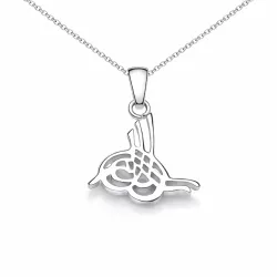 Gümüş Tuğralı Kolye