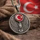 Gümüş Ayyıldız Kartal Erkek Kolye Gümüş Ayyıldız Kartal Erkek Kolye