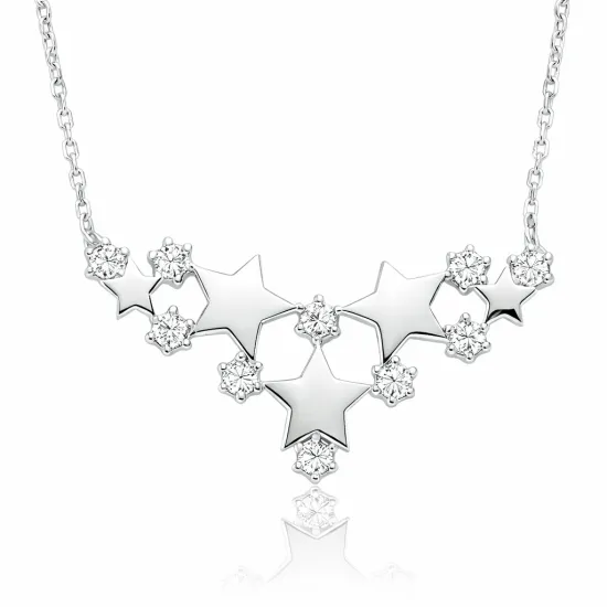 Gümüş Yıldız Kolye