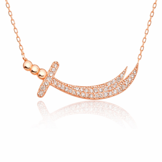 Gümüş Zülfikar Kılıcı Bayan Kolye Gümüş Zülfikar Kılıcı Bayan Kolye