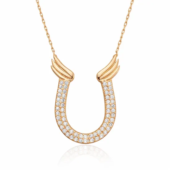 Gümüş Nal Bayan Kolye