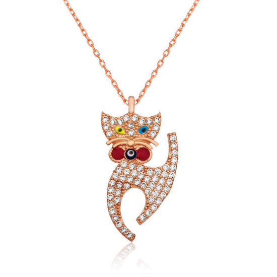 Gümüş Van Kedisi Kolye Gümüş Van Kedisi Kolye