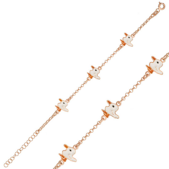 Gümüş Rose Ördek Çocuk Bileklik Gümüş Rose Ördek Çocuk Bileklik
