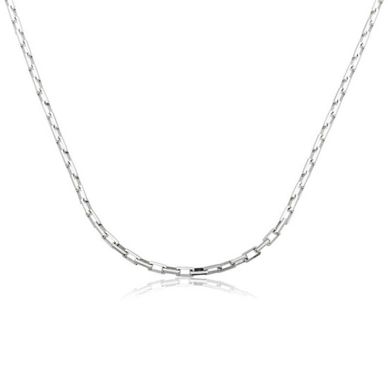 Gümüş Kalın Forse Zincir Gümüş Kalın Forse Zincir