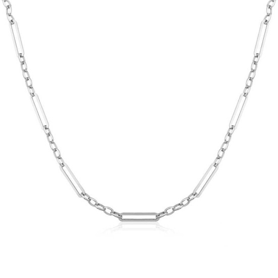 Gümüş 5+1 Halka Zincir