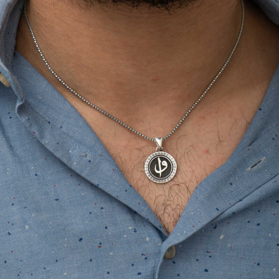 Gümüş Elif Vav Kolye Gümüş Elif Vav Kolye