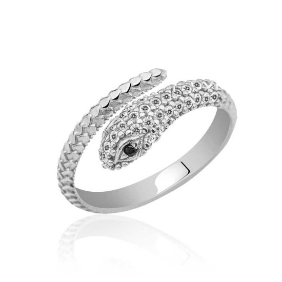 Gümüş Yılan Yüzük Gümüş Yılan Yüzük