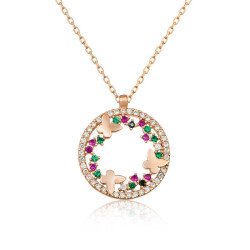 Gümüş Kelebek Vadisi Bayan Kolye