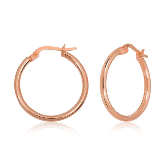 Gümüş Halka Kadın Küpe Gümüş Halka Kadın Küpe