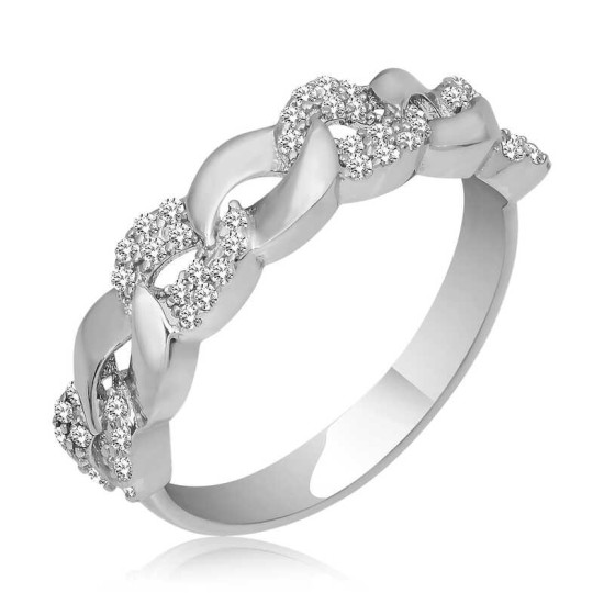 Gümüş Zirkon Taşlı Kadın Yüzük Gümüş Zirkon Taşlı Kadın Yüzük