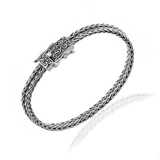 Gümüş Oksitli Erkek Bileklik Gümüş Oksitli Erkek Bileklik