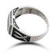 Gümüş Oniks Taşlı Kılıç Erkek Yüzük Gümüş Oniks Taşlı Kılıç Erkek Yüzük