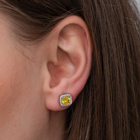 Gümüş Sarı Baget Taşlı Kadın Set Gümüş Sarı Baget Taşlı Kadın Set